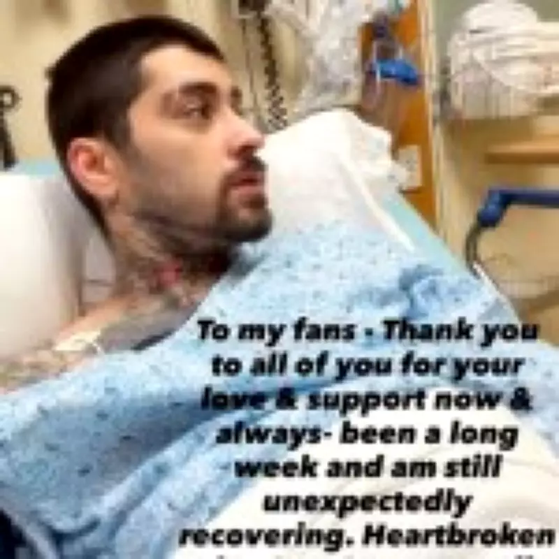 Zayn Malik Hospitalized, Thanks Cardiologists After Gig Cancellation