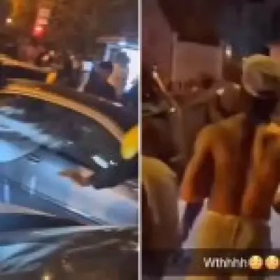 London Park Chaos: Vehicles Vandalized, Rubbish Left After Crowd Takeover