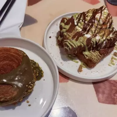 London's First French Toast Cafe Review: A Dubai Chocolate Twist on Classic Desserts