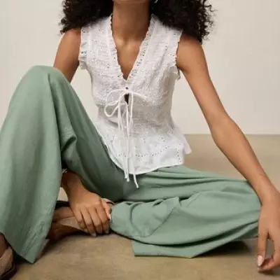 Next's Linen Trousers in 7 Colors: Holiday Must-Have with Tummy Control