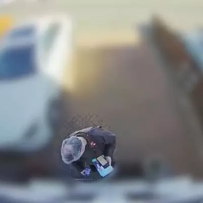 Reform UK Candidate Caught on Camera Taking Tory Leaflet from Letterbox