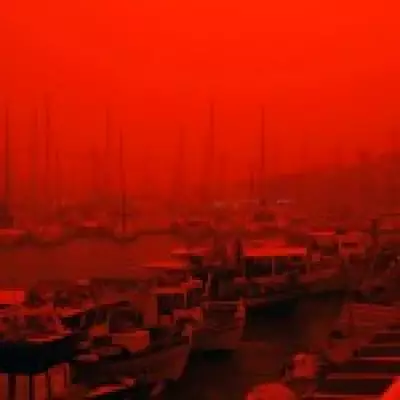 Sahara Dust Storm Turns Crete Skies Blood Red, Causes Death and Travel Chaos