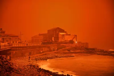 Storm Erminio Unleashes Saharan Sand, Turning Crete Skies Orange and Disrupting Travel