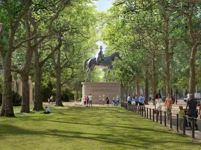 Westminster Approves £46 Million Queen Elizabeth II Memorial in St James's Park