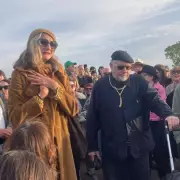 Celebrities Join Vigil for Stabbed Film Student Finbar Sullivan in Primrose Hill