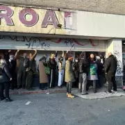 Dalston Market Traders Defy Eviction by Physically Blocking Shutters