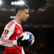 FA Spares Gabriel Martinelli from Further Sanction After Referee Shove Incident