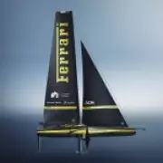 Ferrari Unveils Hypersail: A 100-Foot Ocean Yacht with Foiling Tech