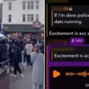 Leaked Snapchat Chat Reveals Teen Mob Plans for London Chaos