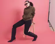 Leggings Make a Polished Comeback Thanks to Claudia Winkleman's Influence