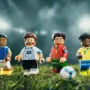 Lego Unveils Exclusive Minifigure Displays for Football Legends Ronaldo, Messi, and More
