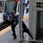 Shocking CCTV Shows Man Pushed Towards Moving Train at Seattle Station