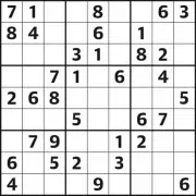 Sudoku 7284: A Gentle Puzzle for Daily Mental Exercise