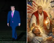 Trump's AI Christ Image Sparks Outrage Among Christian Supporters