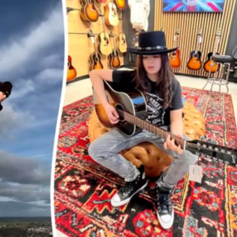 12-Year-Old Self-Taught Guitarist Goes from £5 Oxfam Guitar to 1,500-Person Crowd
