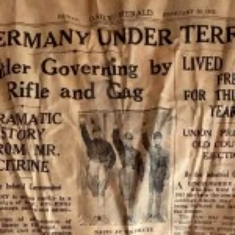 1933 Hitler Article Found in Lincolnshire House Renovation