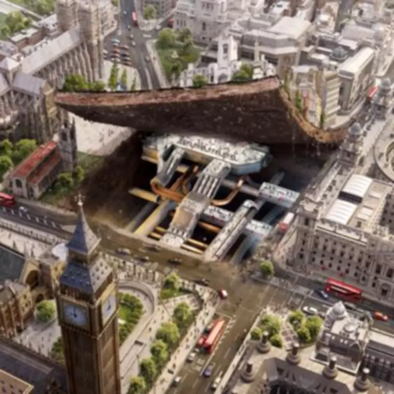 3D London Underground Maps Reveal Hidden Station Layouts Beneath Streets