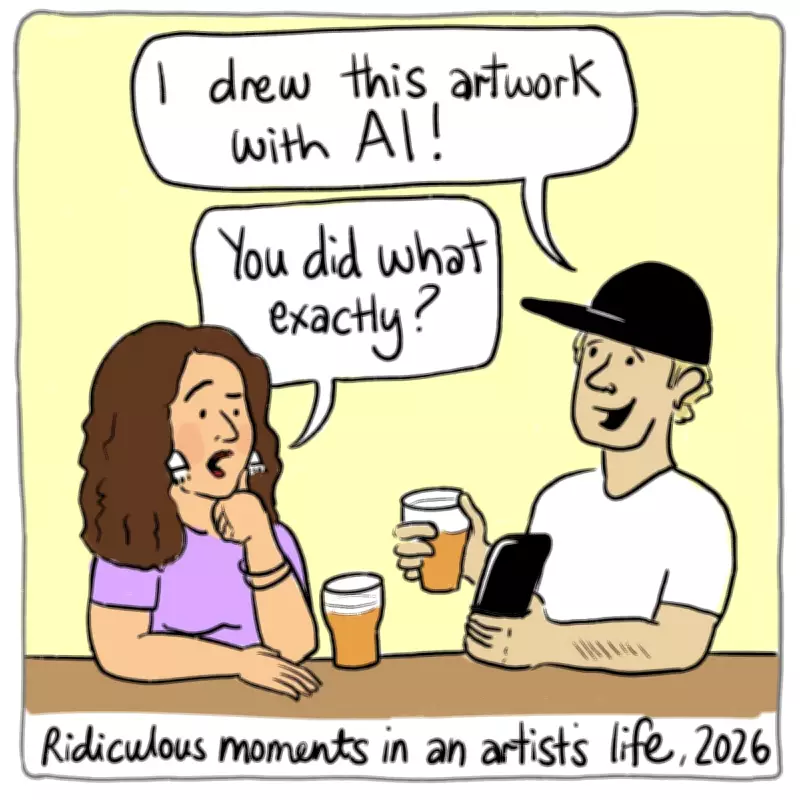 AI 'art' is soulless theft, not creativity; real art needs human hands