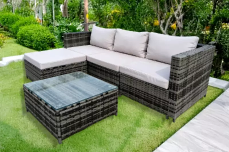 Amazon Deal: Rattan Sofa Set for Outdoor Living at 50% Off