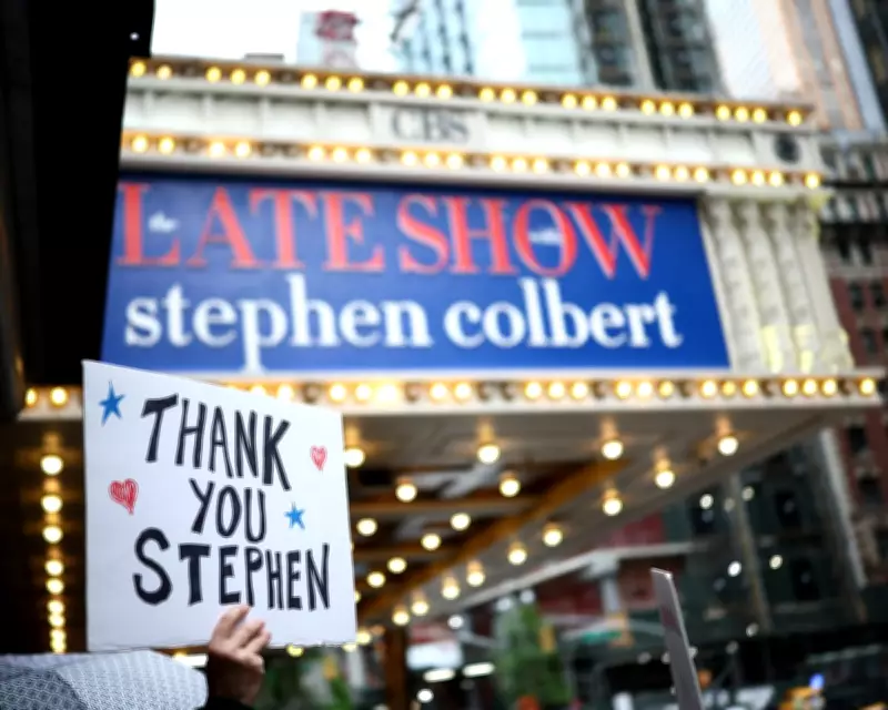 America Says Goodbye to Stephen Colbert and The Late Show