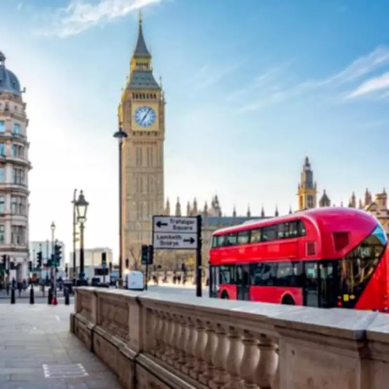 American Spots Brits' Cheerful Bank Holiday Shift in London