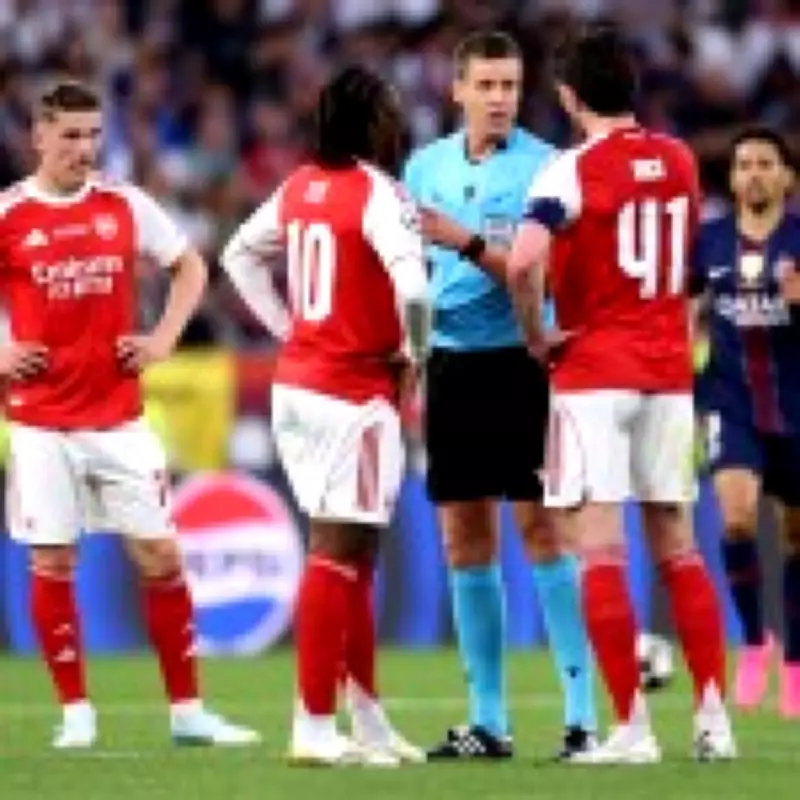 Arsenal Penalty Appeal Denied in Champions League Final Loss to PSG