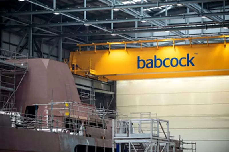 Babcock Shares Rise Despite Profit Drop After £140m Hit