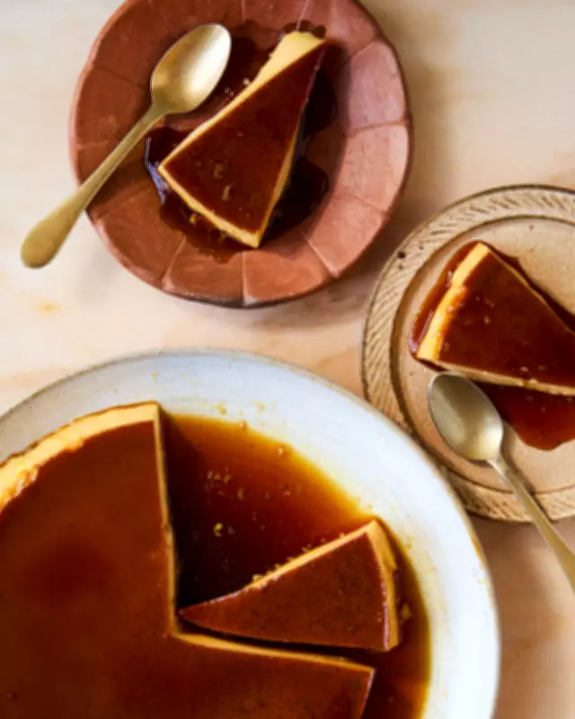 Benjamina Ebuehi's Mexican-Style Vanilla Bean Flan Recipe