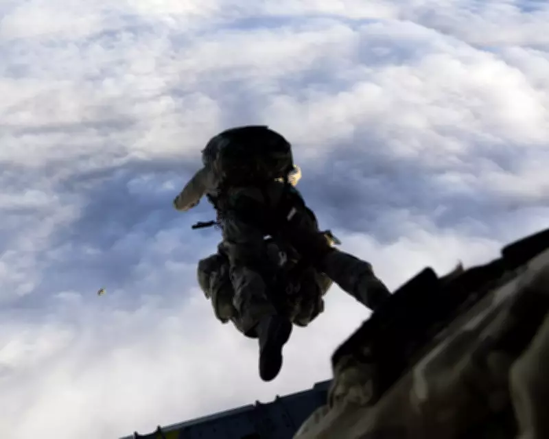 British Paratroopers Execute Daring Jump to Remote Tristan da Cunha