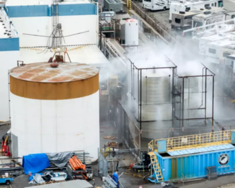 California Chemical Tank Crack Eases Explosion Fears, 50,000 Evacuated