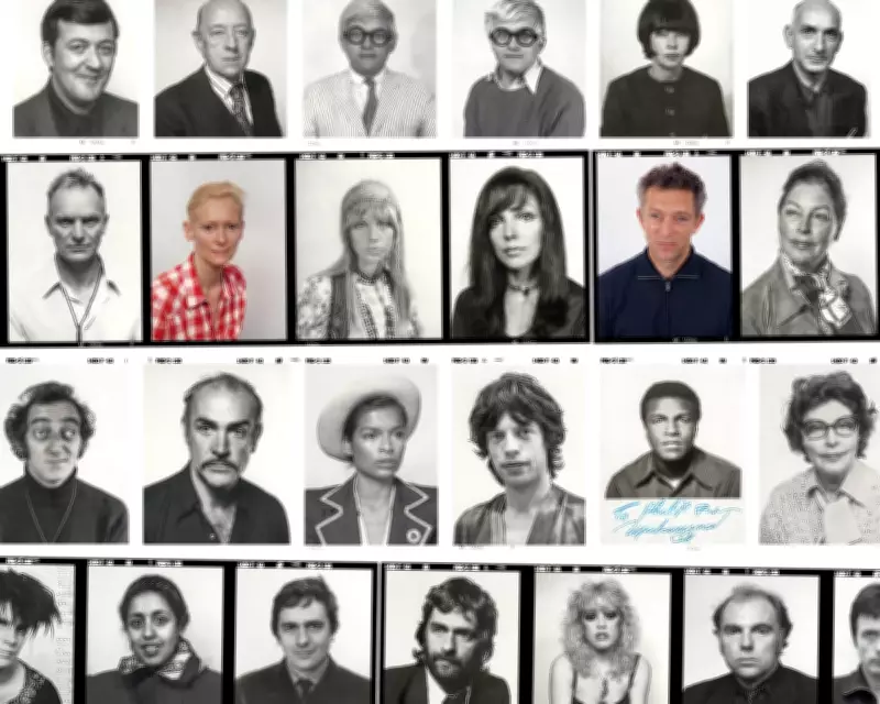 Celebrity Passport Photos: Iconic Stars at London's Legendary Studio