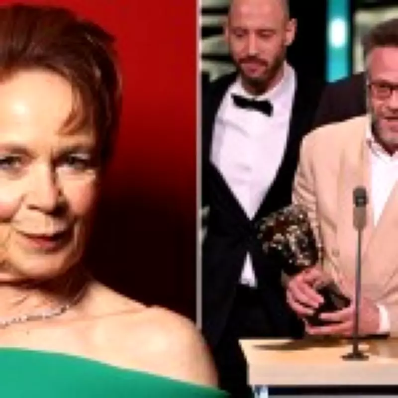 Celia Imrie Responds to Seth Rogen's Bafta Joke About Her Celebrity Traitors Fart