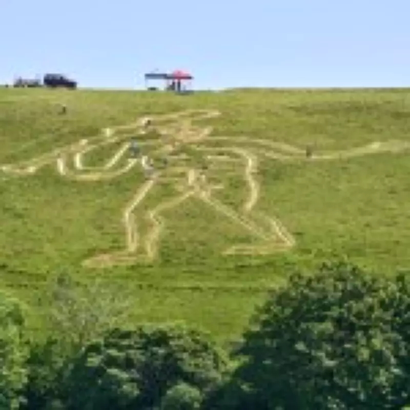 Cerne Abbas Giant Gets Early Makeover Due to Climate Change