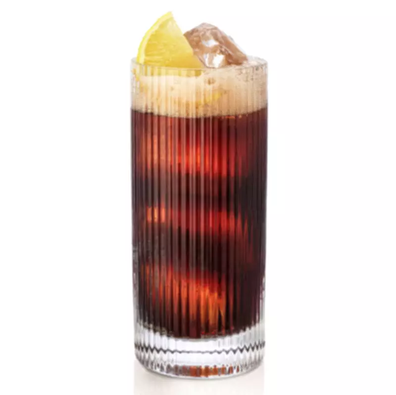 Cherry Kalimotxo: A Lower-ABV Highball with Red Wine and Cynar