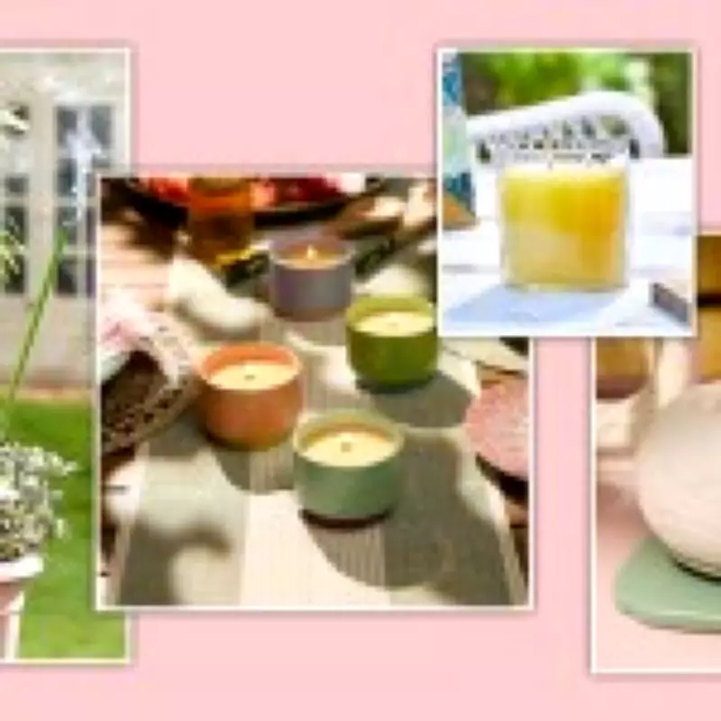 Chic Citronella Candles Transform Your Garden and Repel Bugs This Summer