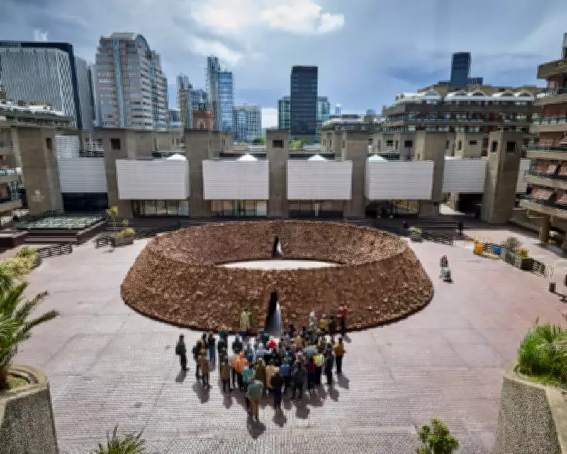 Colombian Artist Delcy Morelos Unveils 30-Tonne Soil Sculpture at Barbican