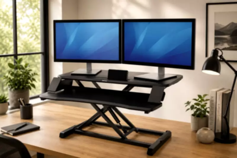 Convert Your Desk to a Standing Workstation with This Clever Add-On