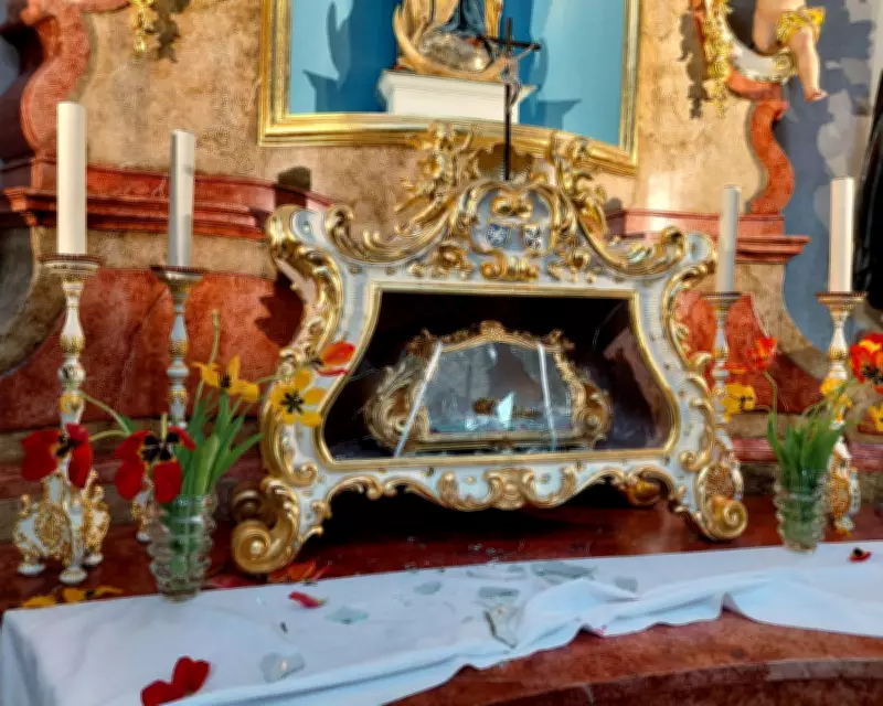 Czech Police Hunt Thief Who Stole 800-Year-Old Saint's Skull from Church