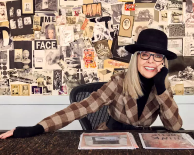 Diane Keaton's Personal Collages and Iconic Suits Go Under the Hammer at Bonhams