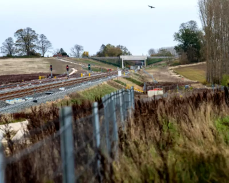 East West Rail Line Complete but No Passenger Trains in Sight
