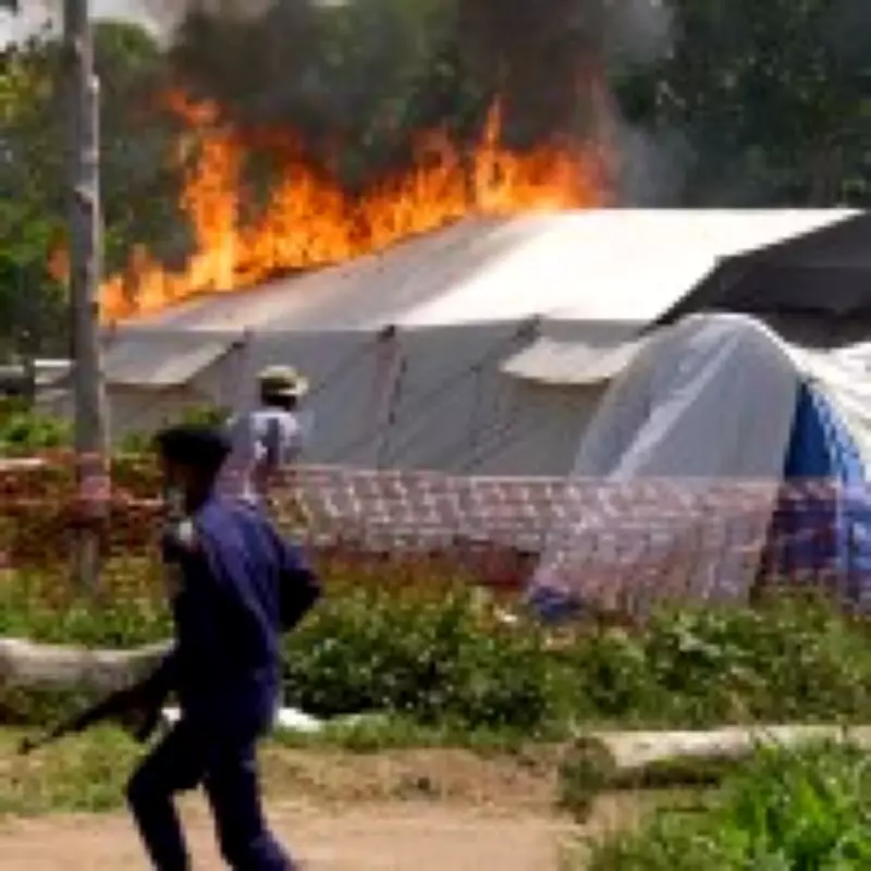 Family of Ebola Victim Sets Hospital Tents on Fire in DRC