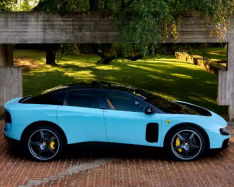 Ferrari Shares Drop After Jony Ive-Designed EV Launch Divides Analysts