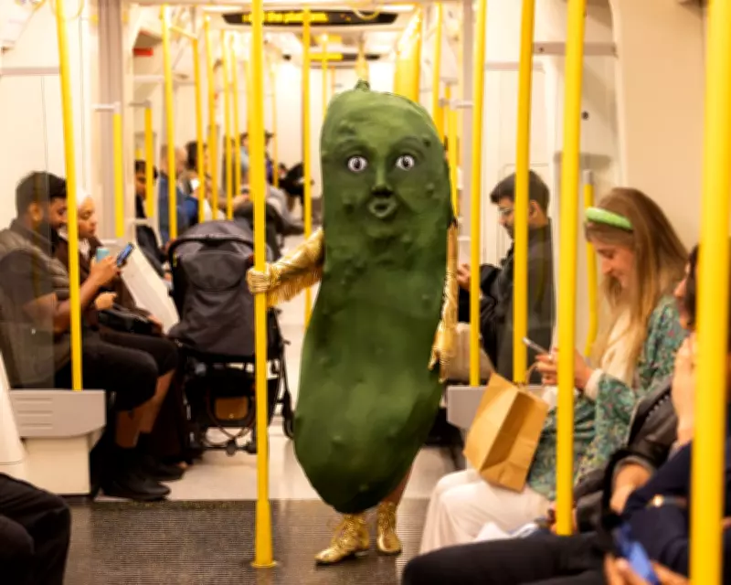 Giant Green Pickle Marks Launch of UK's First Jewish Culture Month