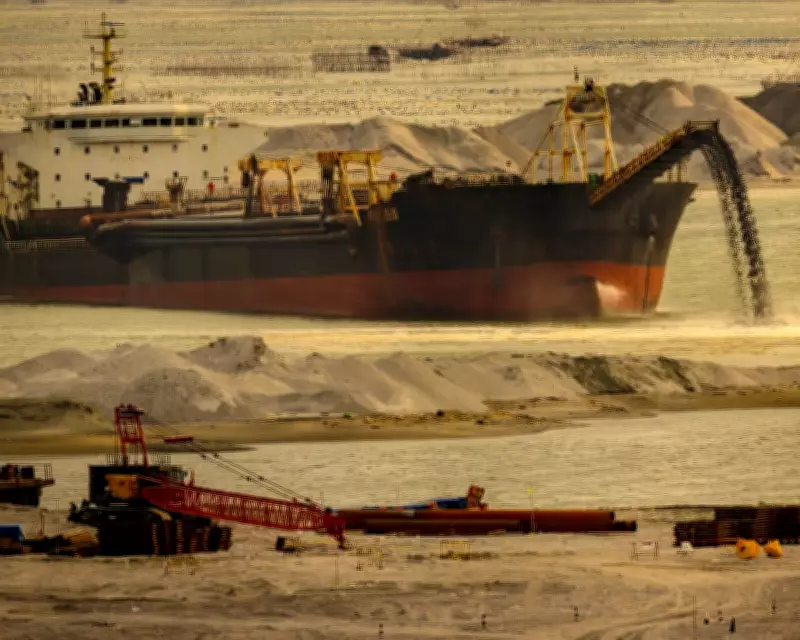 Global Sand Crisis: Extraction Outpaces Natural Replenishment