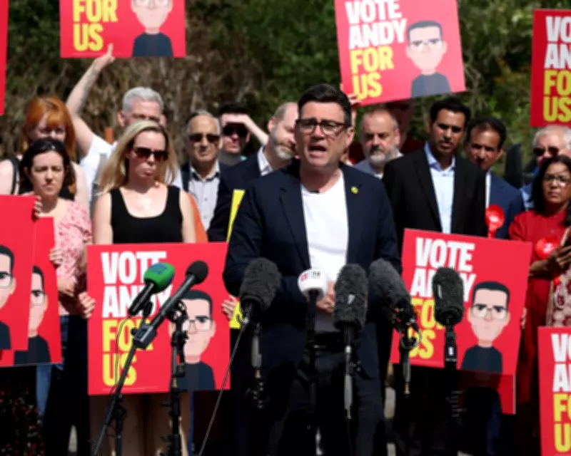 Hope is in the air: Andy Burnham launches campaign in Makerfield