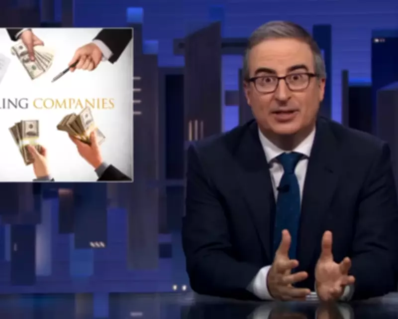 John Oliver Slams Factoring Companies as 'Full of Predators'