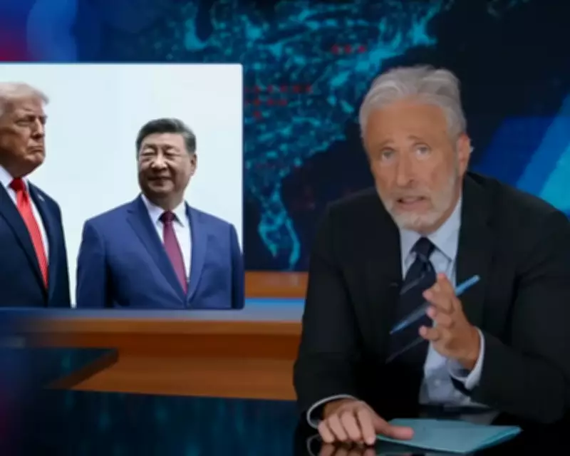 Jon Stewart Mocks Trump's China Trip: 'You Got Nothing!'