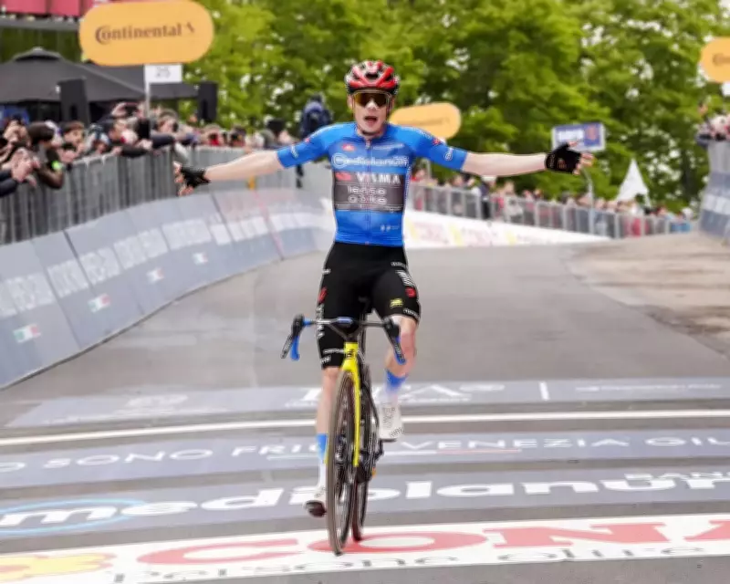 Jonas Vingegaard Wins Stage Nine of Giro d'Italia, Eulálio Holds Pink