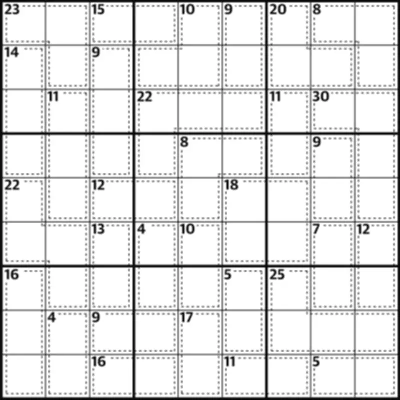 Killer Sudoku 1,023: Solve the Puzzle with Unique Rules