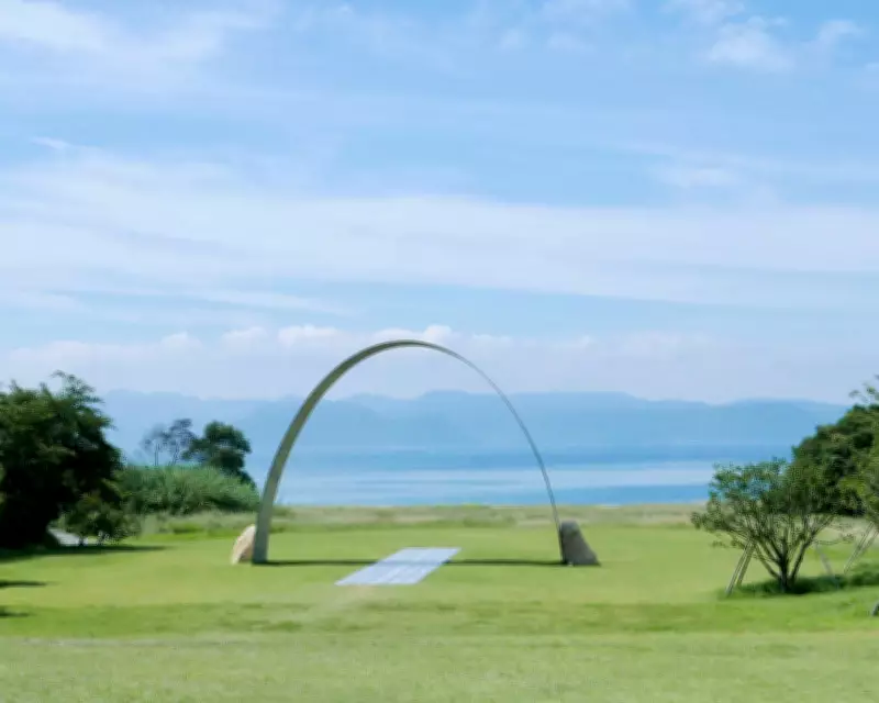 Lee Ufan's 'Infinity Transcendental' Transforms Naoshima Art Island